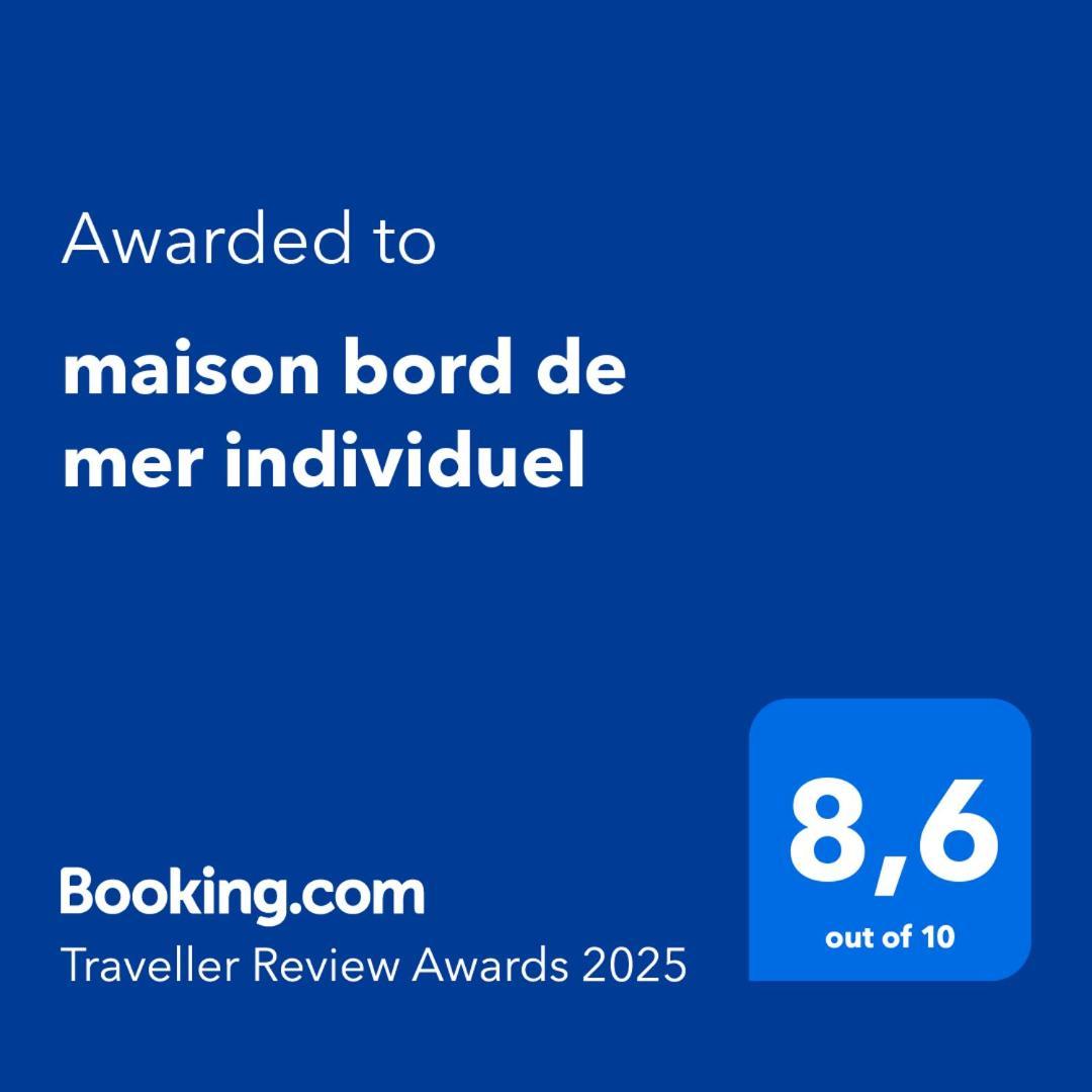 Maison Bord De Mer Individuel Gouville-sur-Mer Kültér fotó